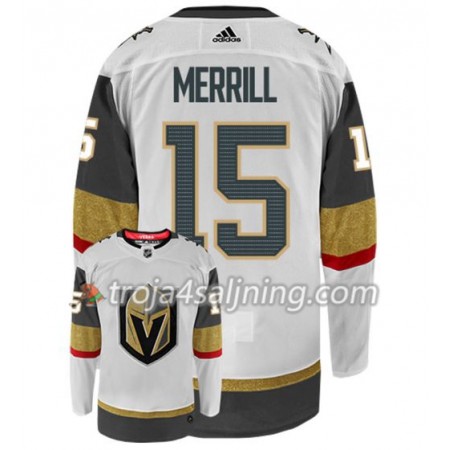 Vegas Golden Knights tröja JON MERRILL 15 Adidas Vit Authentic - NHL Tröjor Herr Vegas Golden Knights tröja JON MERRILL 15 Adidas Vit Authentic - NHL Tröjor Herr